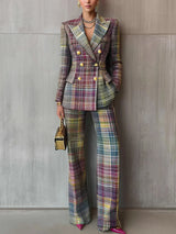 Elsy women's double-breasted tailored suit