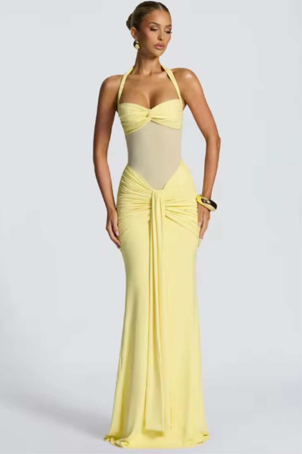 Ivy | Summer Wedding Guest Maxi Dress Halter