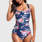 Marisa | Tropical Floral Print One-Piece Swimsuit