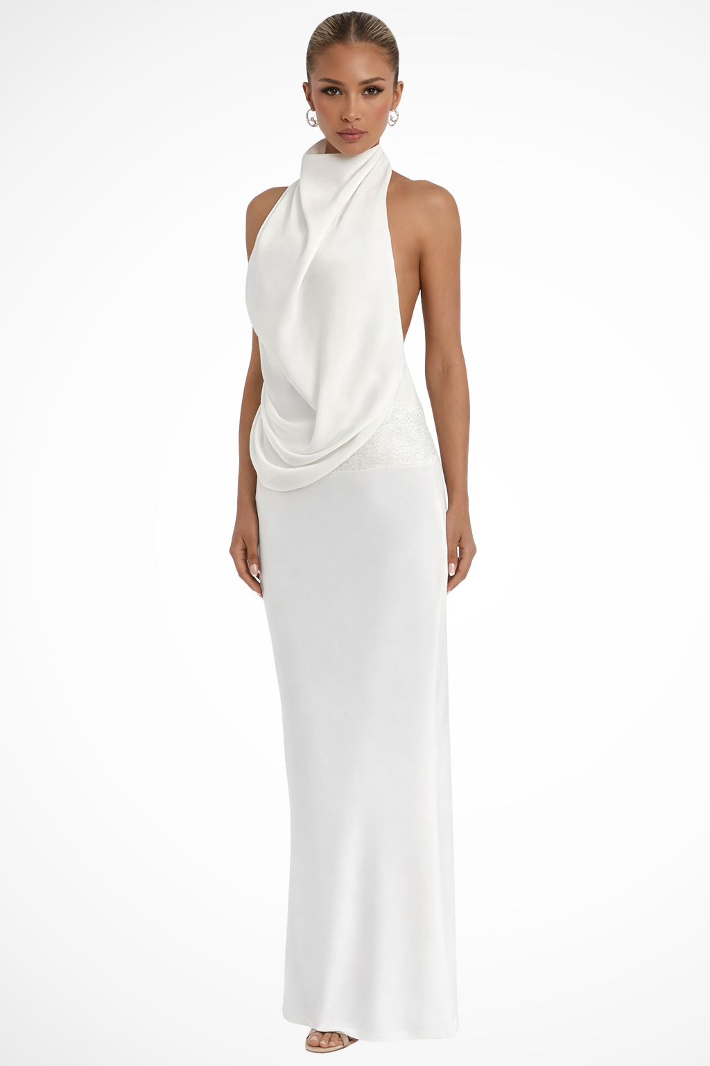bodycon dress open front Avelina nonPD How To Wear Black Size:US 4 / UK 8 length gown is made