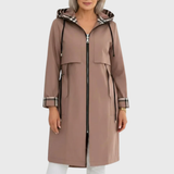 Ceinwen women's belted tailored rain jacket