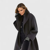 Kirsten minimalist relaxed winter coat for women