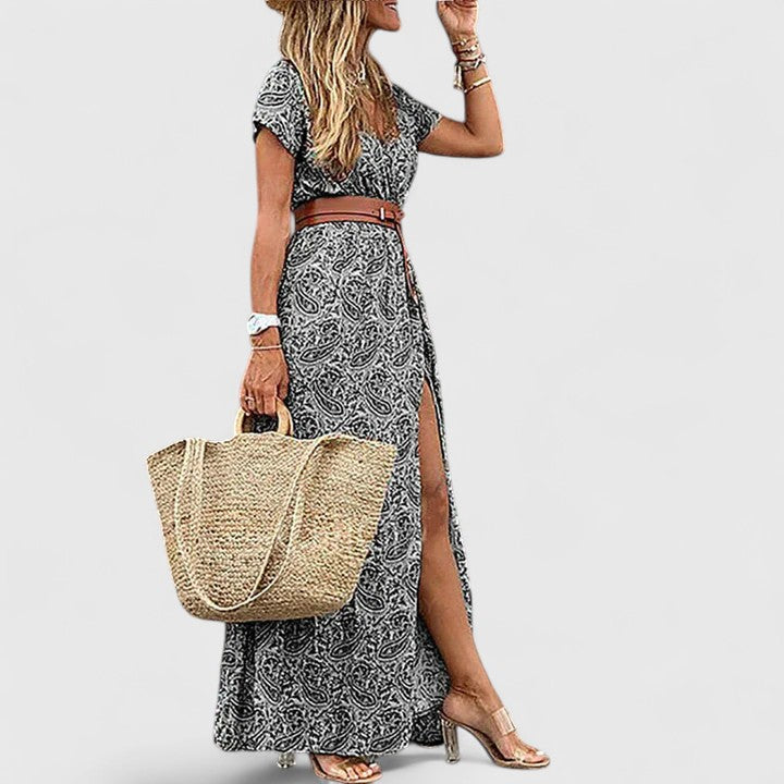 Marisol | Printed Boho Maxi Dress