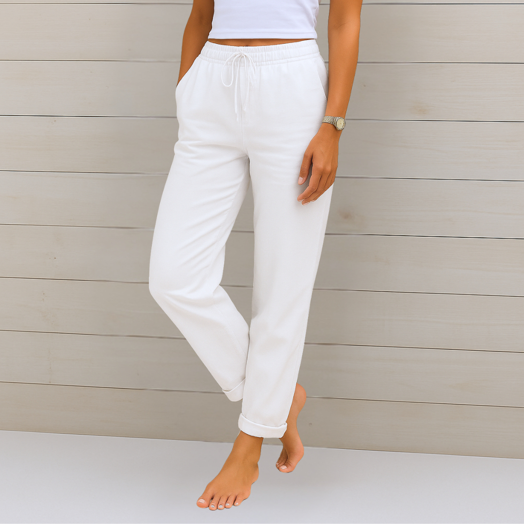 Taylor | Relaxed Flowy Elastic Waist Pants