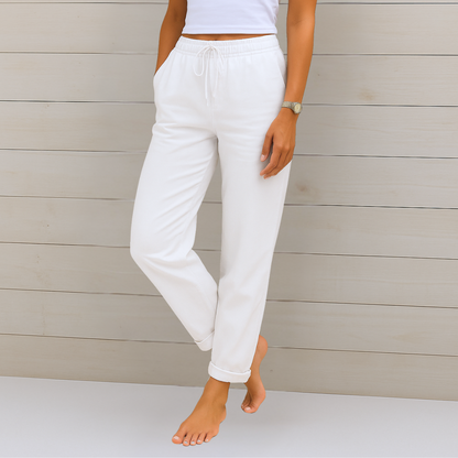 Taylor | Relaxed Flowy Elastic Waist Pants