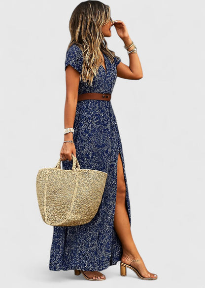 Marisol | Printed Boho Maxi Dress