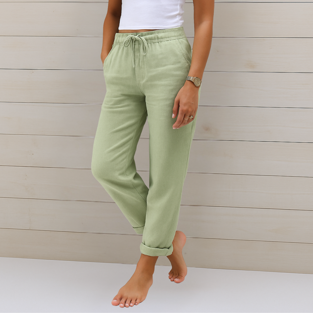 Taylor | Relaxed Flowy Elastic Waist Pants