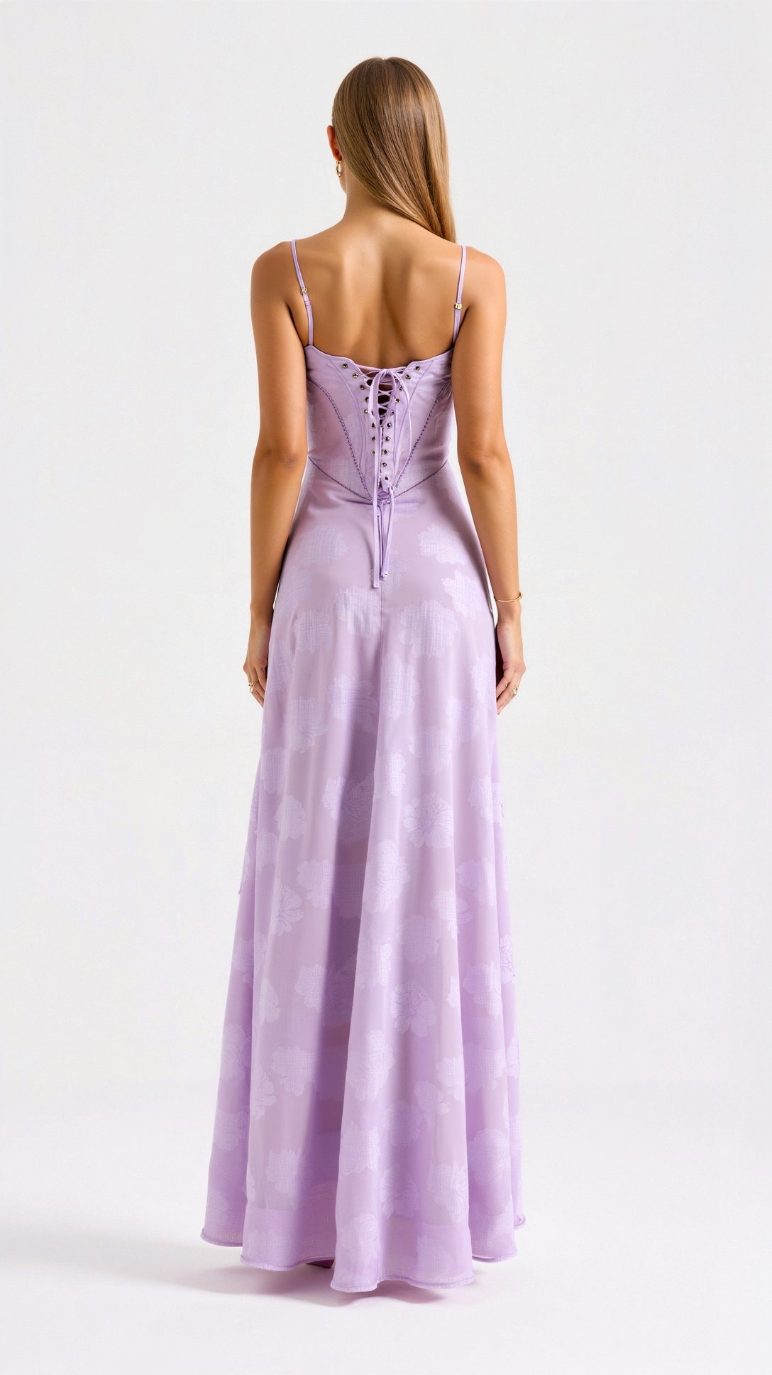 Delphine | Strapless Slip Maxi Wedding Guest Dress