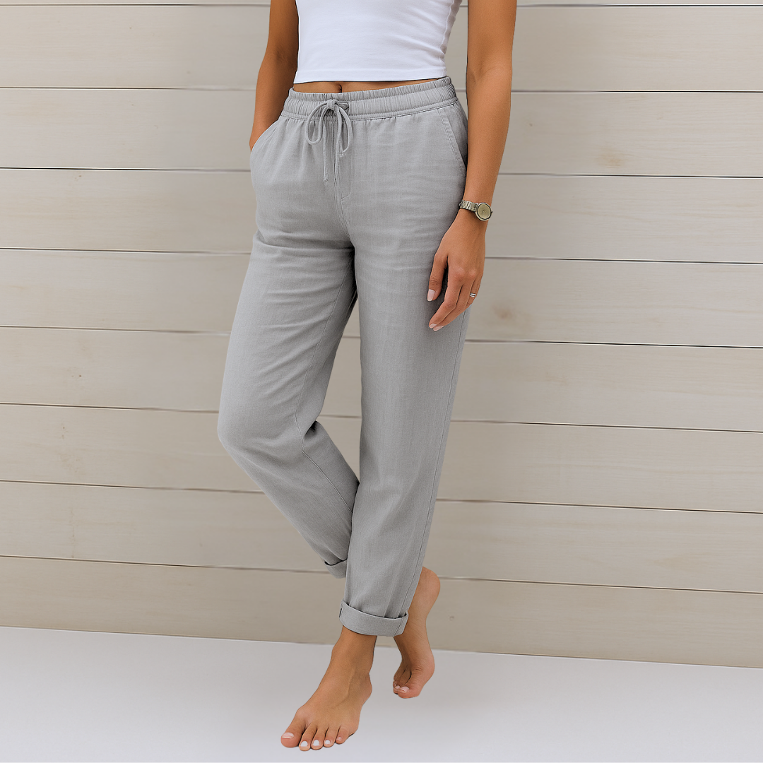 Taylor | Relaxed Flowy Elastic Waist Pants