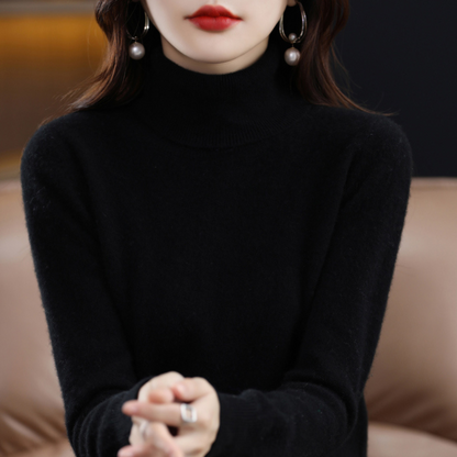 Viveca women's slim turtleneck sweater