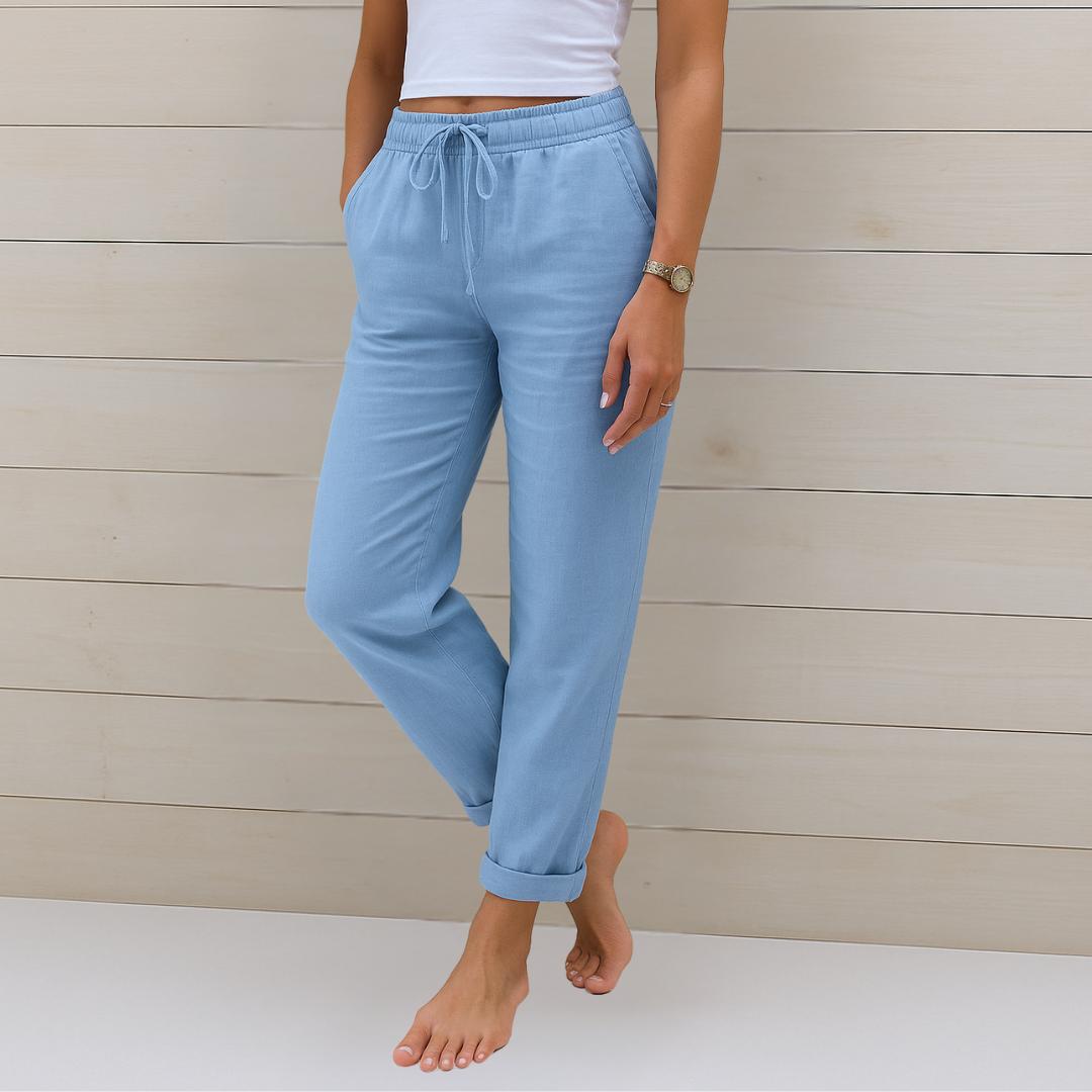 Taylor | Relaxed Flowy Elastic Waist Pants