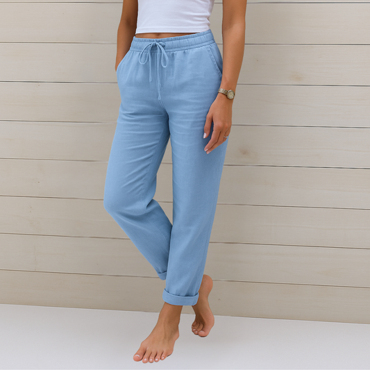 Taylor | Relaxed Flowy Elastic Waist Pants