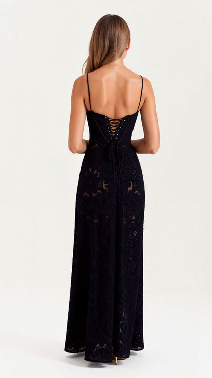 Delphine | Strapless Slip Maxi Wedding Guest Dress
