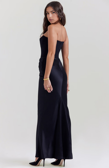 Aurelia | Lace Strapless Wedding Guest Dress