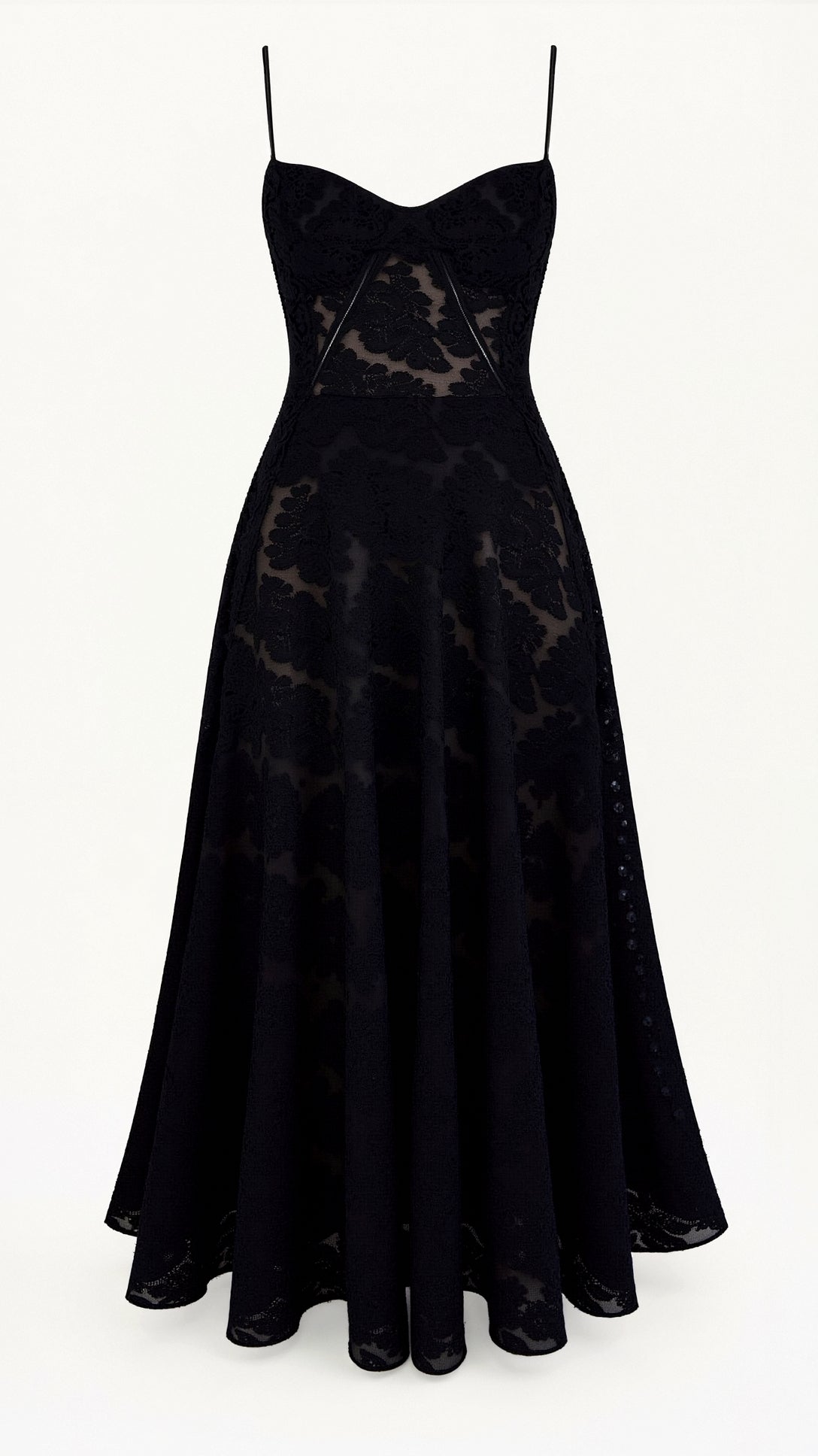 Delphine | Strapless Slip Maxi Wedding Guest Dress