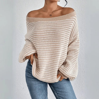 Elvindra | Off-Shoulder Knit Sweater