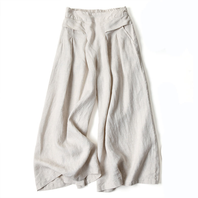 Alexandra | High Waisted Wide Leg Flowy Pants