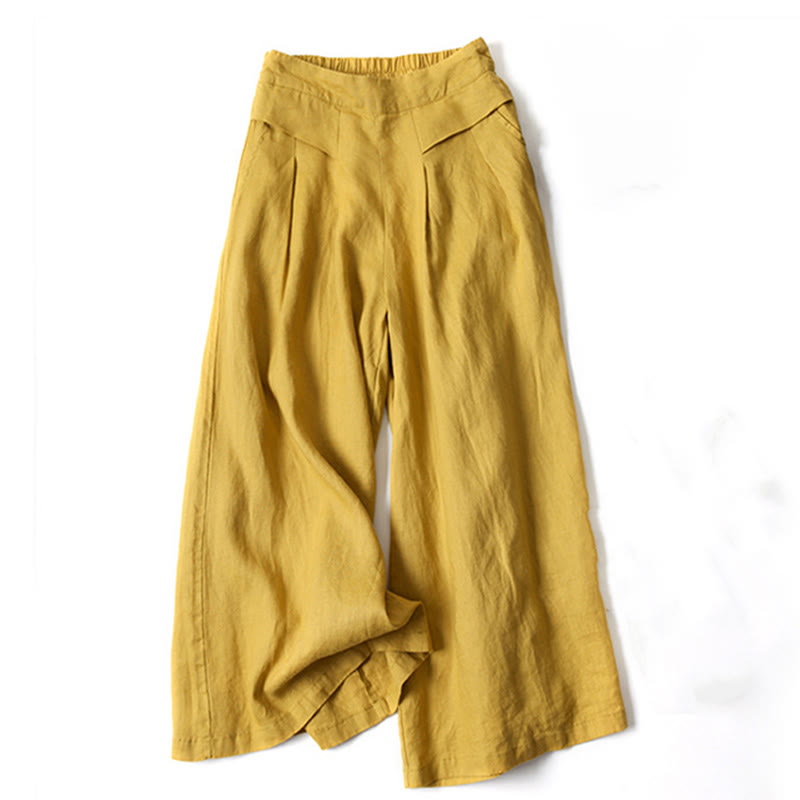Alexandra | High Waisted Wide Leg Flowy Pants