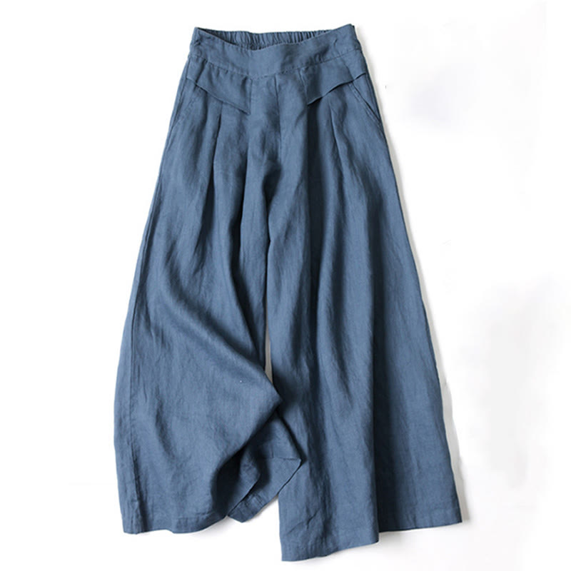 Alexandra | High Waisted Wide Leg Flowy Pants