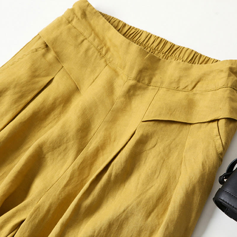 Alexandra | High Waisted Wide Leg Flowy Pants