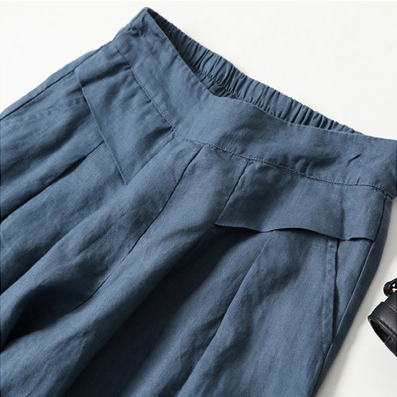 Alexandra | High Waisted Wide Leg Flowy Pants
