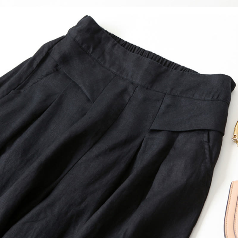 Alexandra | High Waisted Wide Leg Flowy Pants