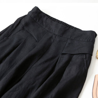 Alexandra | High Waisted Wide Leg Flowy Pants