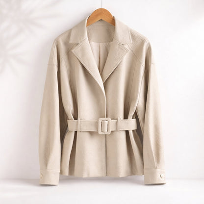 Albertine women's leather-look jacket