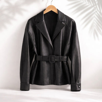 Albertine women's leather-look jacket