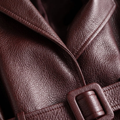 Albertine women's leather-look jacket