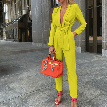Norvienne | Belted Two-Piece Set