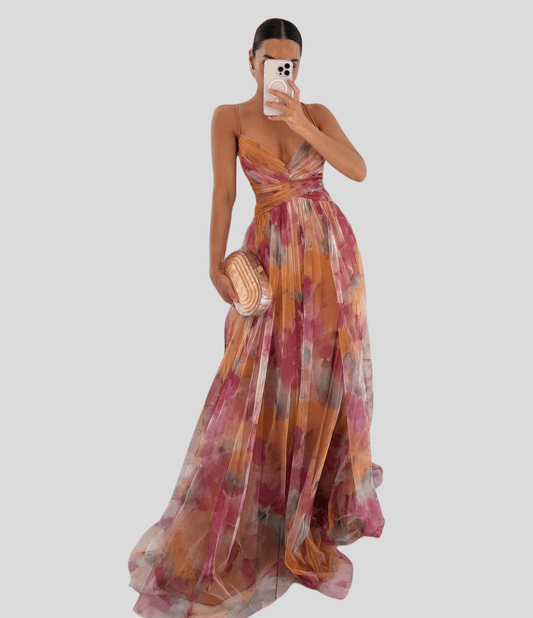 Liorae | Floral Summer Maxi Dress Casual