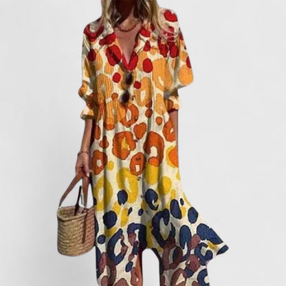 Eloise | Boho Midi Summer Dress