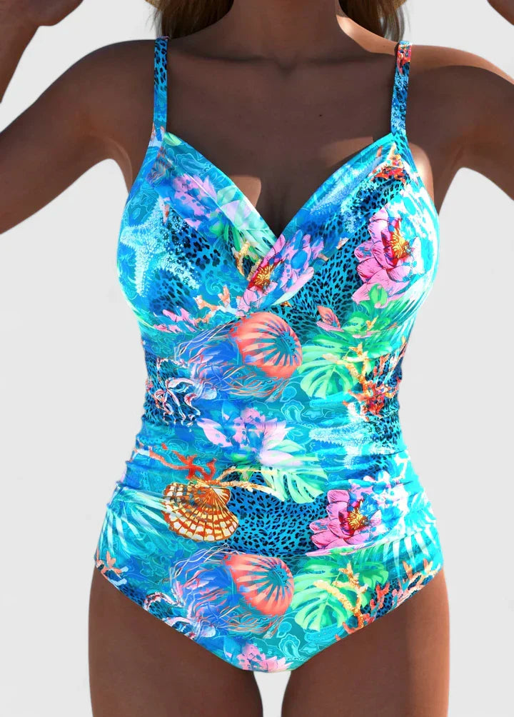 Meloryanne | High Waist One-Piece Swimsuit