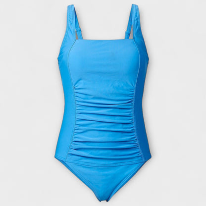 Greta | Vintage Square Neck Padded One-Piece Swimsuit