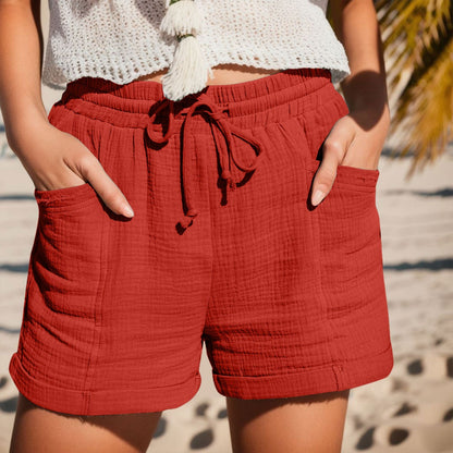Michelle | Casual High Waisted Summer Shorts