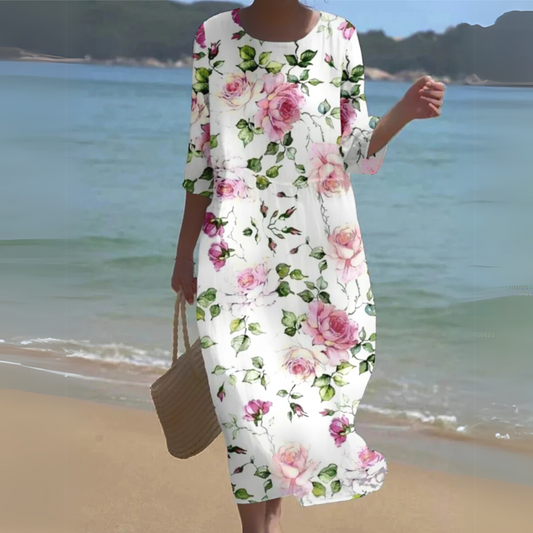 Liorette | Chic Floral Midi Dress