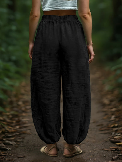 Lantern trousers, alternate angle