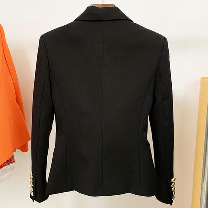 Double-breasted blazer in white colourway
