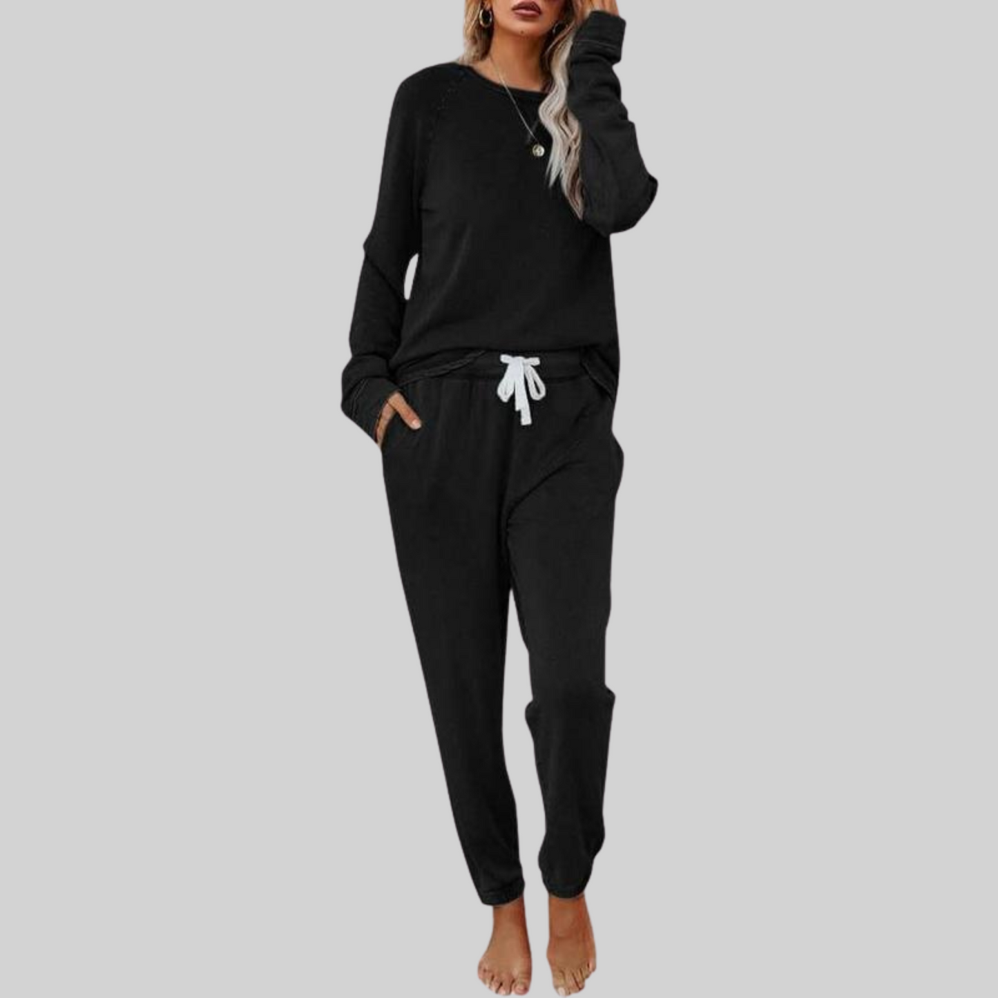 Yvette | Long Sleeve Top & Sweatpants Lounge Set