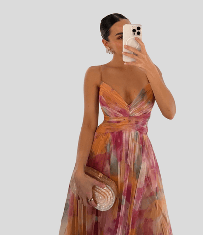 Liorae | Floral Summer Maxi Dress Casual