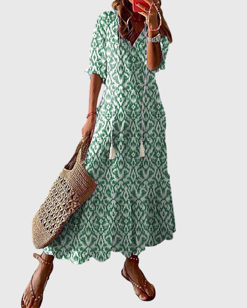 Seraphine | Boho Maxi Summer Dress