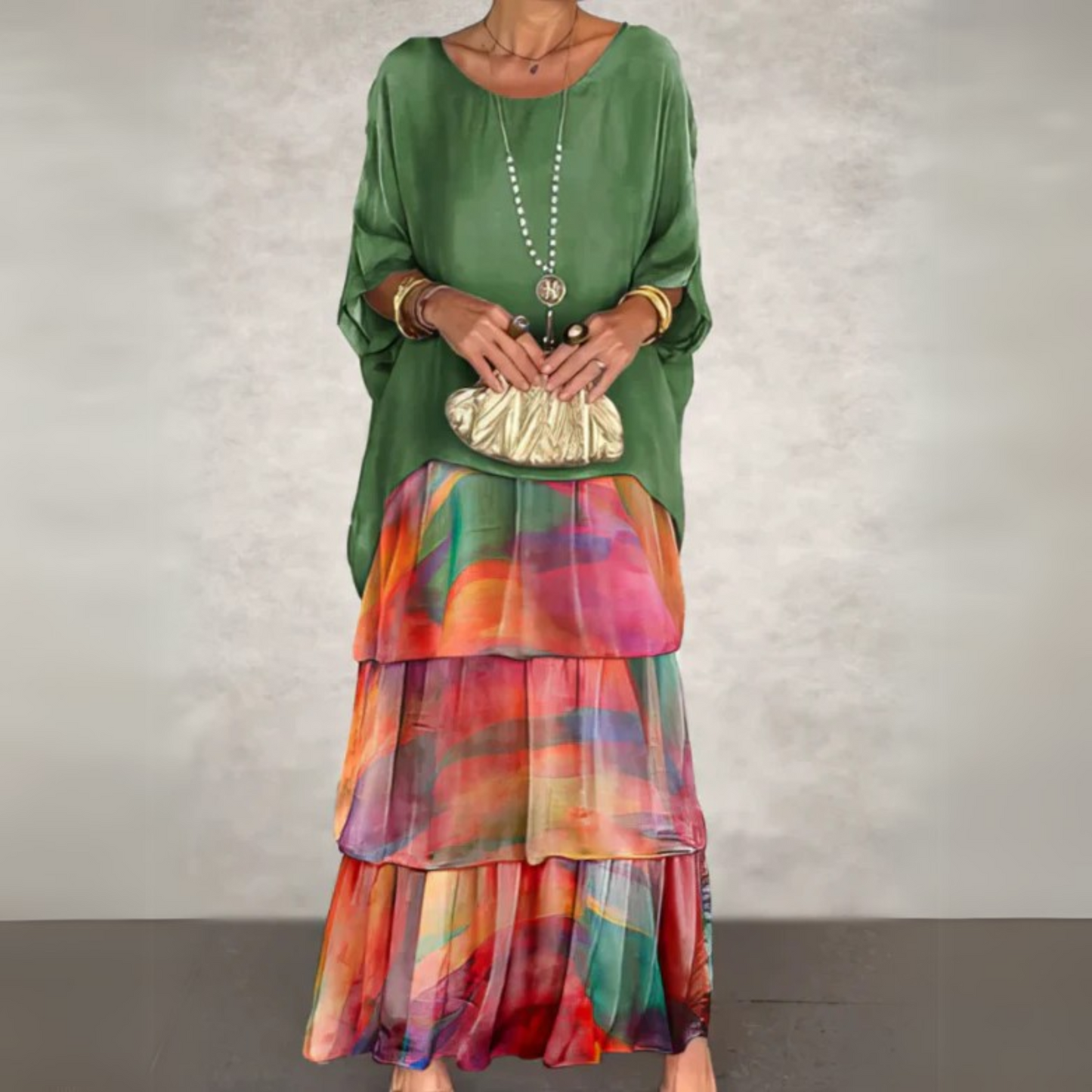Kali | Tiered Summer Maxi Dress