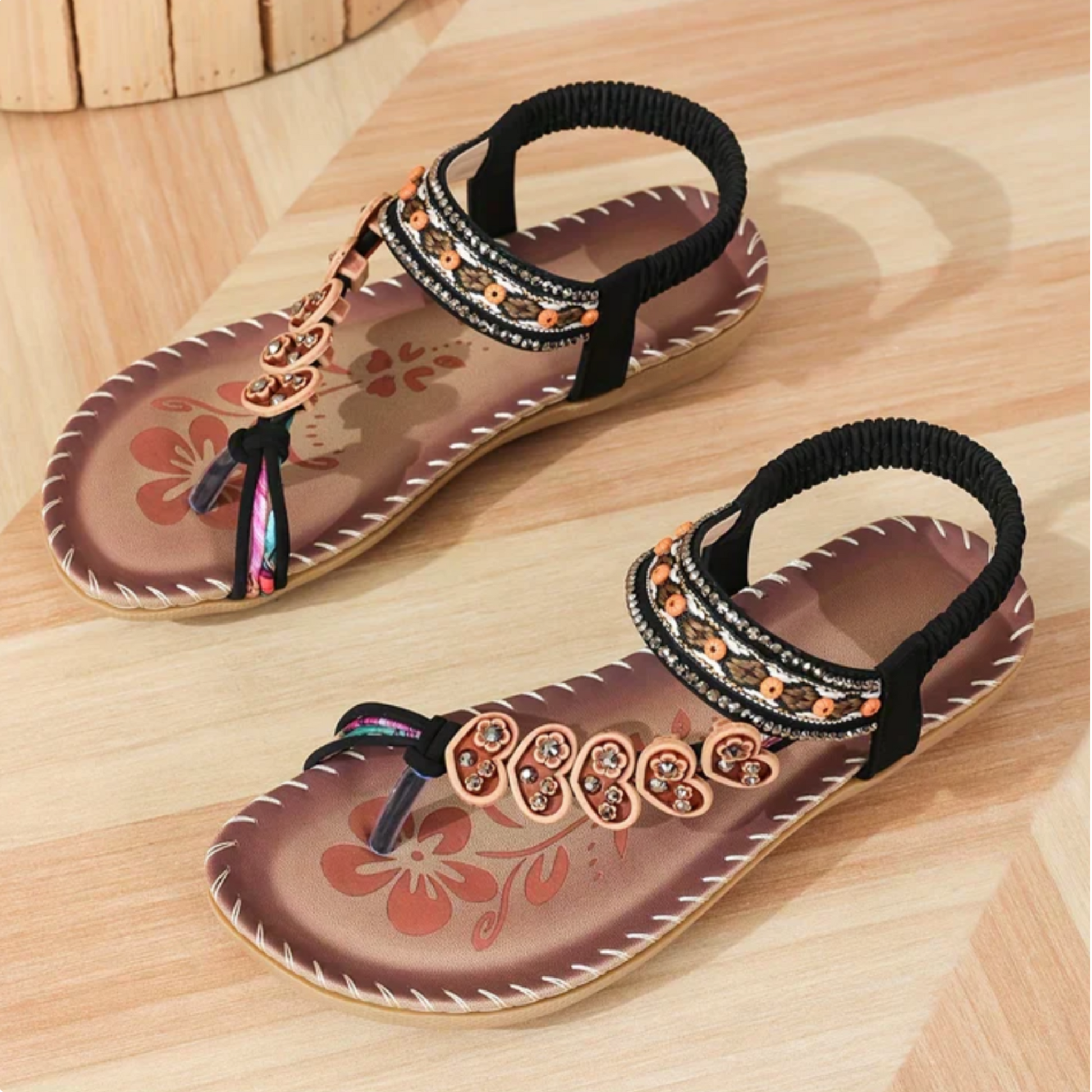 Reese boho beach sandals alternate view