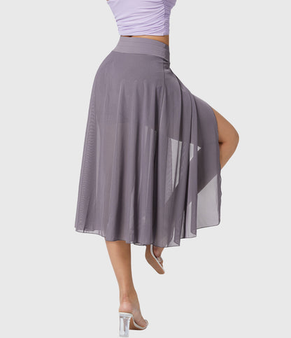 Melanie | High-Waist Pleated Midi Skirt