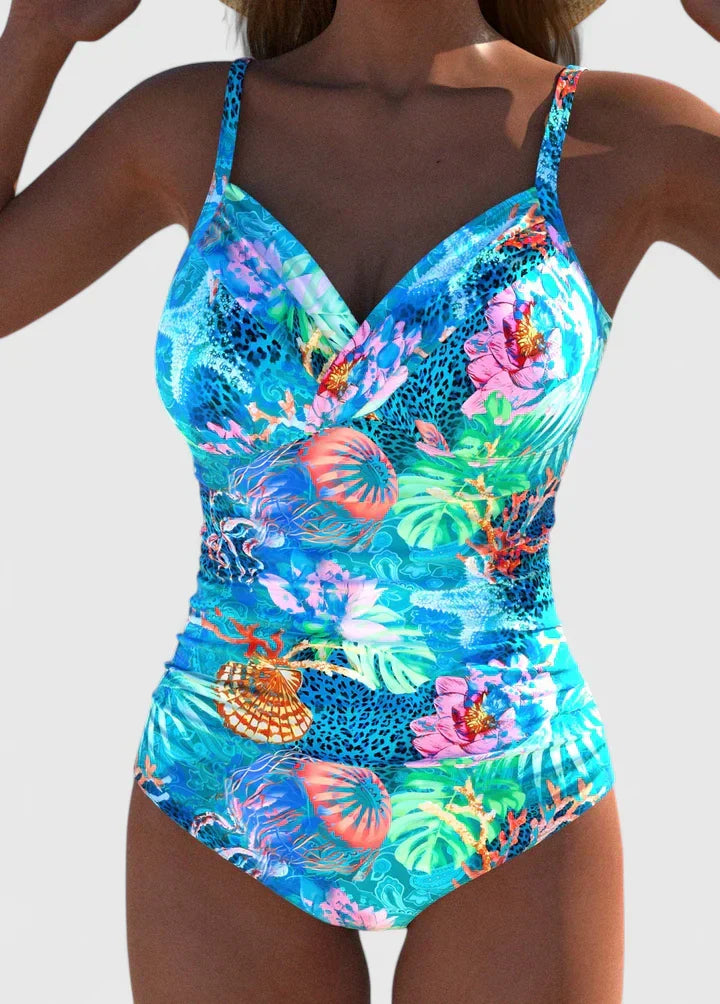 Meloryanne | High Waist One-Piece Swimsuit