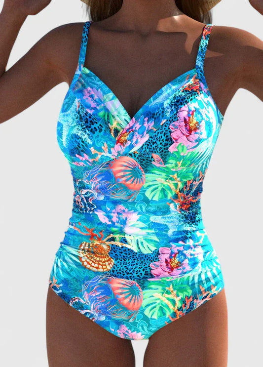 Meloryanne | High Waist One-Piece Swimsuit