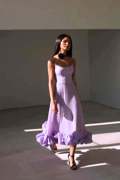 Elowen | Flowing Wedding Guest Dress