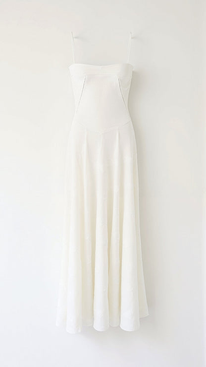 Delphine | Strapless Slip Maxi Wedding Guest Dress