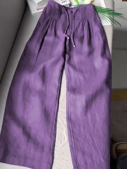 Charlotte | Wide Leg Flowy Relaxed Pants